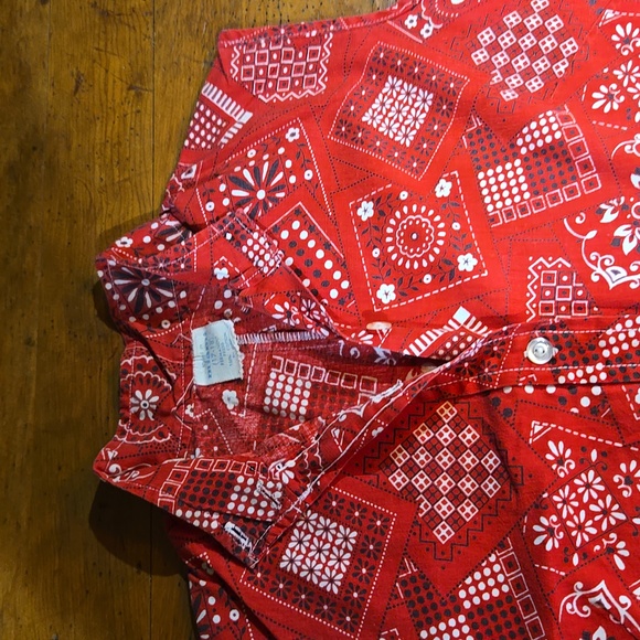 True vintage bandana print cotton romper - Picture 7 of 12